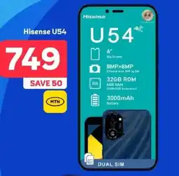 PEP Hisense U54 offer