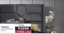 Sleepmasters Tamsin Queen Headboard offer