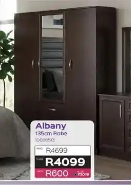 Sleepmasters Albany 135cm Robe offer