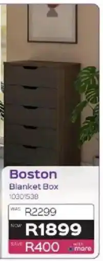Sleepmasters Boston Blanket Box offer