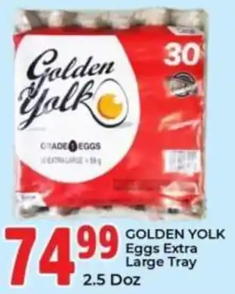 Elite Power Trade Cash & Carry Golden Yolk Eggs Extra Large offer