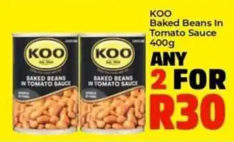 Elite Power Trade Cash & Carry KOO Baked Beans In Tomato Sauce offer