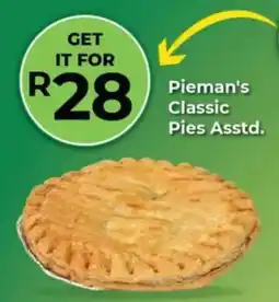 Agrimark Pieman's Classic Pies Assorted offer