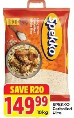 Elite Power Trade Cash & Carry Spekko Parboiled Rice offer