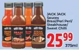 Elite Power Trade Cash & Carry JACK JACK Sauces offer