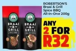 Elite Power Trade Cash & Carry ROBERTSON'S Braai & Grill Spice BBQ All-In-One offer