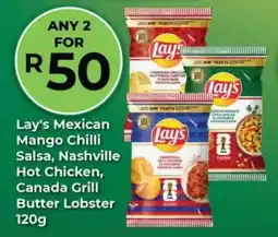 Agrimark Lay's Mexican Mango Chilli Salsa, Nashville Hot Chicken, Canada Grill Butter Lobster offer