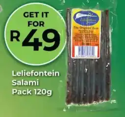 Agrimark Leliefontein Salami offer