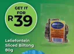 Agrimark Leliefontein Sliced Biltong offer