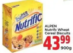 Elite Power Trade Cash & Carry ALPEN Nutrific Wheat Cereal Biscuits offer