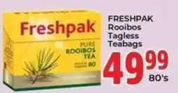 Elite Power Trade Cash & Carry Freshpak Rooibos Tagless Teabags offer