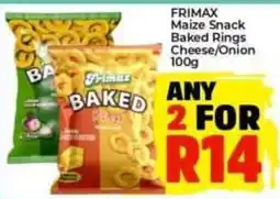 Elite Power Trade Cash & Carry FRIMAX Maize Snack Baked Rings Cheese/Onion offer
