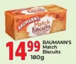 Elite Power Trade Cash & Carry BAUMANN'S Match Biscuits offer