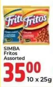 Elite Power Trade Cash & Carry SIMBA Fritos Assorted offer