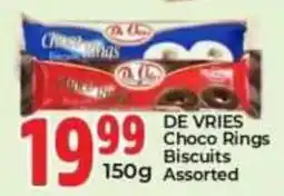 Elite Power Trade Cash & Carry DE VRIES Choco Rings Biscuits Assorted offer