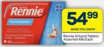 Pick n Pay Rennie Antacid Tablets Assorted 48s offer