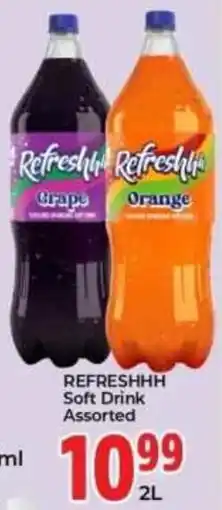 Elite Power Trade Cash & Carry REFRESHHH Soft Drink Assorted offer