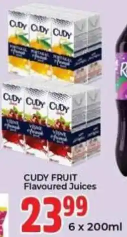 Elite Power Trade Cash & Carry Cudy Fruit Flavoured Juices offer