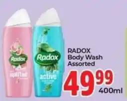 Elite Power Trade Cash & Carry Radox Body Wash Assorted offer