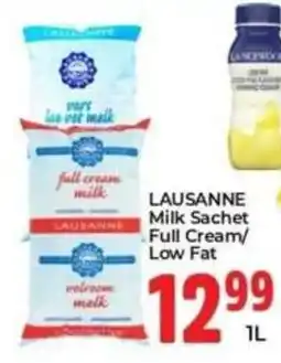 Elite Power Trade Cash & Carry LAUSANNE Milk Sachet Full Cream/Low Fat offer
