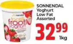 Elite Power Trade Cash & Carry Sonnendal Yoghurt Low Fat Assorted offer