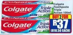 Three Star Cash and Carry Colgate Toothpaste Triple Action offer