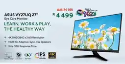 Computer Mania ASUS VY27UQ 27" Eye Care Monitor offer