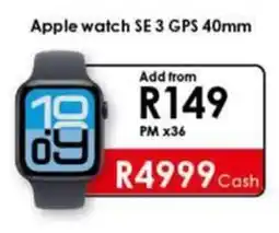 Chatz Connect Apple watch SE 3 GPS 40mm offer