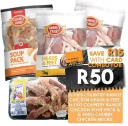 OBC Meat & Chicken Country Range Chicken Heads & Feet offer