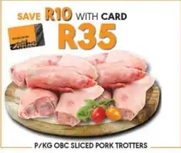 OBC Meat & Chicken OBC SLICED PORK TROTTERS offer