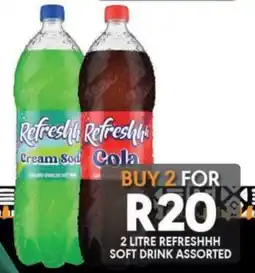 OBC Meat & Chicken Refreshhh Soft Drink Assorted offer