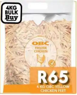 OBC Meat & Chicken OBC Yellow Chicken Feet offer
