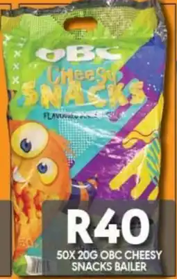 OBC Meat & Chicken OBC Cheesy Snacks offer