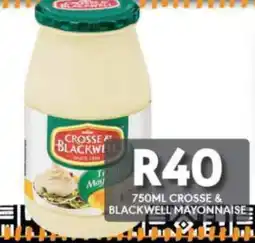 OBC Meat & Chicken Crosse & Blackwell Mayonnaise offer