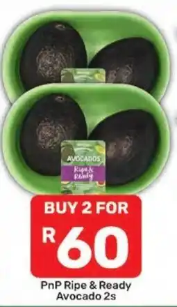 Pick n Pay Hypermarket PnP Ripe & Ready Avocado 2s offer