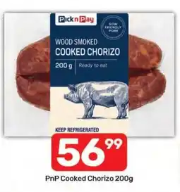 Pick n Pay Hypermarket Pick n Pay Wood Smoked Cooked Chorizo offer