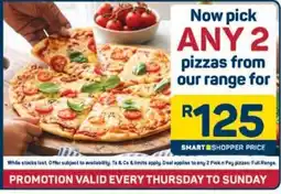 Pick n Pay Hypermarket pizza offer