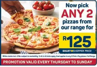 Pick n Pay Hypermarket pizza offer