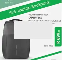 Computer Mania Volkano smart deux laptop bag offer