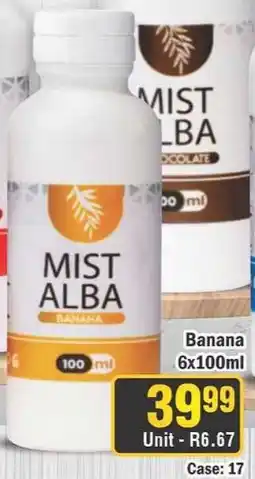 J&E Cash and Carry Abok Mist Alba Banana offer