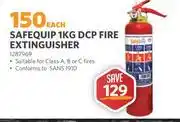 BUCO Safequip 1kg DCP Fire Extinguisher 1287969 offer
