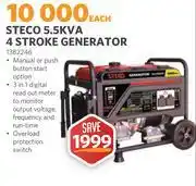 BUCO Steco 5.5KVA 4 Stroke Generator 1382246 offer