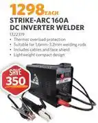 BUCO Strike-Arc 160A DC Inverter Welder 1322319 offer