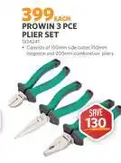 BUCO Prowin 3PCE Plier Set 1334241 offer