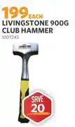 BUCO Livingstone 900G Club Hammer 1007243-Each offer