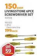 BUCO Livingstone 6PCE Screwdriver Set 1007318 offer