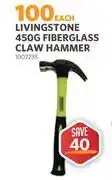 BUCO Livingstone 450G Fiberglass Claw Hammer 1007235-Each offer