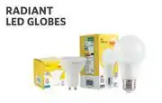 BUCO Radient LED Globe A60 6W B22 ER27 Day Light 1406221/22 offer