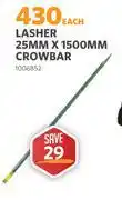 BUCO Lasher 25mm X 1500mm Crowbar 1006852 offer