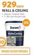 BUCO Duram Wall & Ceiling-20Ltr offer